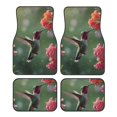 thumbnail image 1 of Junzan Humming Bird 1 for Car Floor Mats,Car Carpet Mats Car Interior Protection with Anti-Slip Backing Car Accessories Fit for SUV/Vans/Sedans/Trucks,Set of 4pcs, 1 of 7