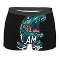 thumbnail image 1 of Junzan Hungry Tyrannosaurus Mens Underwear Boxer Briefs For Men’s - Xx-Large, 1 of 9