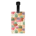thumbnail image 1 of Junzan Luggage Tag For Suitcase High Detail Succulent Print Luggage Tag With Id Privacy Cover For Suitcase Travel Bag, 1 of 7