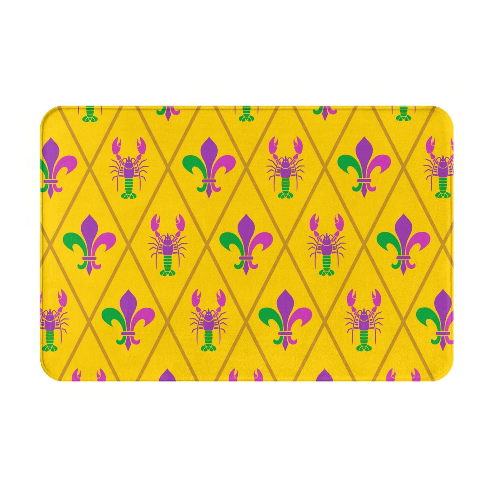 mardi gras door mat near me