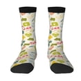 thumbnail image 1 of Junzan Medical Icons Mens Funny Socks For Men Women Colorful Fun Novelty Crew Patterned Socks, 1 of 9