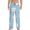 thumbnail image 1 of Junzan Men'S Pajama Pants Cartoon Sushi Sleepwear Pants Pj Bottoms Drawstring And Pockets, 1 of 9