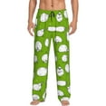 thumbnail image 1 of Junzan Men'S Pajama Pants Funny Sheep Doing Yoga Sleepwear Pants Pj Bottoms Drawstring And Pockets, 1 of 9