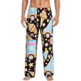 thumbnail image 1 of Junzan Men'S Pajama Pants Icecream Truck Sleepwear Pants Pj Bottoms Drawstring And Pockets, 1 of 9