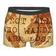 thumbnail image 1 of Junzan Not All Those Who Wander Are Lost2 Mens Underwear Boxer Briefs For Men’s - Xx-Large, 1 of 9
