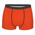 thumbnail image 1 of Junzan Orange Mens Underwear Boxer Briefs For Men’s - Large, 1 of 9