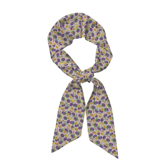 Junzan Plum Print Scarves for Women,Wrap Scarf Head Shawl Long Scarf Accessory Scarf Fall Gift