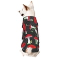 thumbnail image 1 of Junzan Red Mushrooms Dog Hoodie Puppy Sweater Sweatshirt,Cold Weather Coat Pet Clothes for Dog Cat-Large, 1 of 9