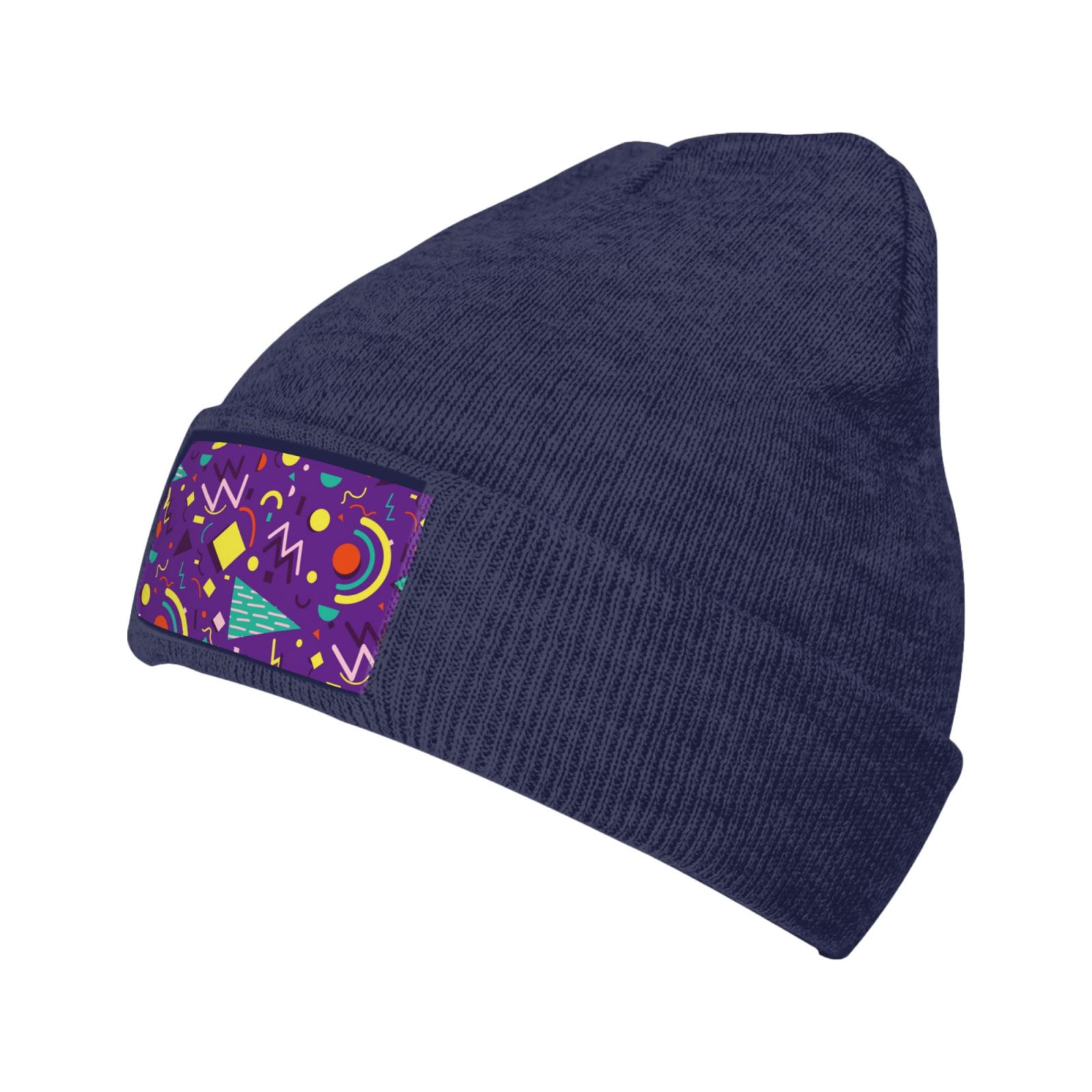 [ReinSein]UNISEX★Vintage Big Beanie Oversized Beanie Cap - Grey/Rasta Stripe | Rasta Hats