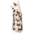 thumbnail image 1 of Junzan Roosters And Chickens Dog Hoodie Puppy Sweater Sweatshirt,Cold Weather Coat Pet Clothes for Dog Cat-Medium, 1 of 9