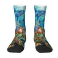 thumbnail image 1 of Junzan Sea World Mens Funny Socks For Men Women Colorful Fun Novelty Crew Patterned Socks, 1 of 9