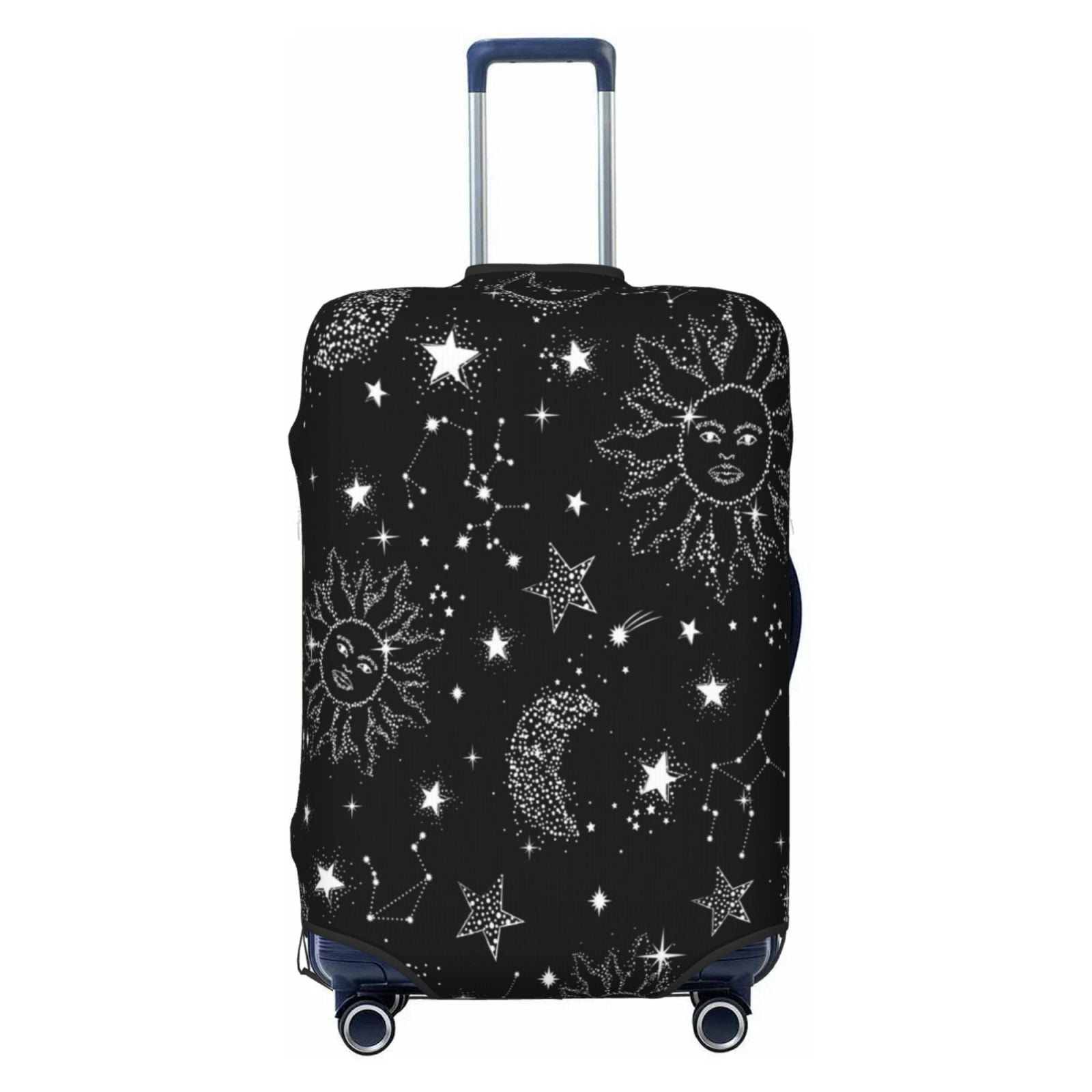 Yin Yang Print Pattern Luggage Cover Protector