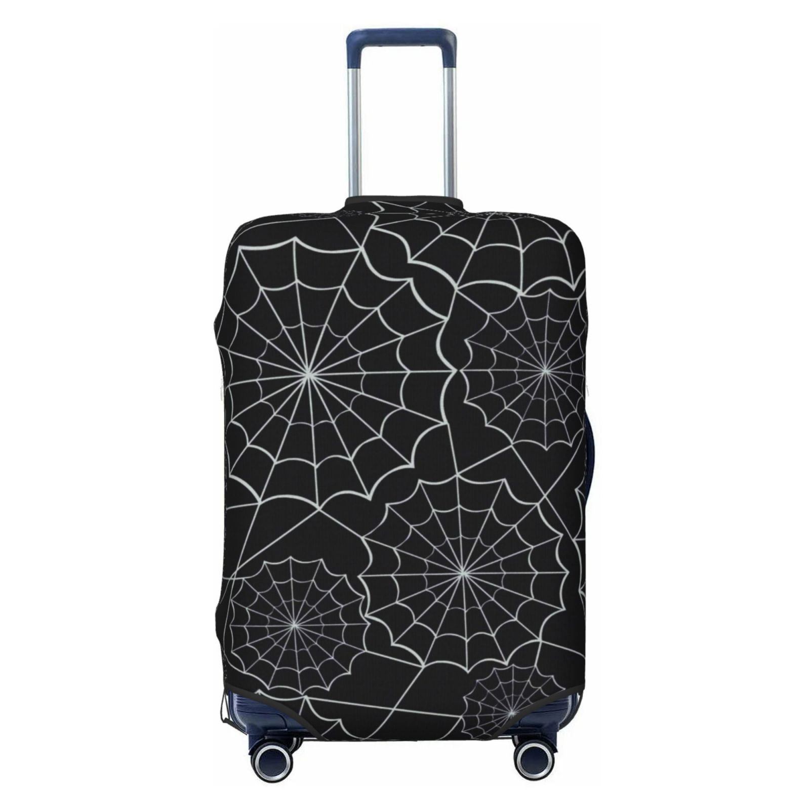Black Camera Print Pattern Luggage Cover Protector main image 1