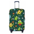 thumbnail image 1 of Junzan Sport Monster Print Washable Luggage Cover - Fashion Suitcase Protector Fits 18-32 Inch Luggage, 1 of 9