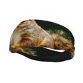 thumbnail image 1 of Junzan Squirrels Eating Peanuts On The Tree for Sweatbands Sports Headband for Men & Women - Moisture Wicking Athletic Headbands for Tennis, Basketball, Running, Gym, Working Out, 1 of 9