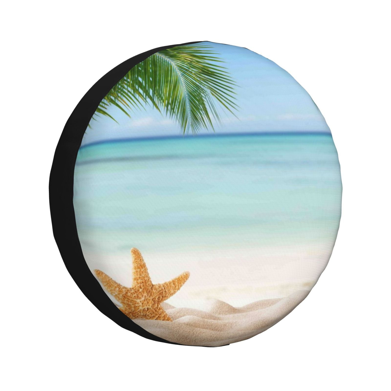 Junzan Starfish In Beach Tire Cover Wheel Protector for Truck SUV