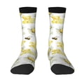thumbnail image 1 of Junzan Sweet Honey Mens Funny Socks For Men Women Colorful Fun Novelty Crew Patterned Socks, 1 of 9