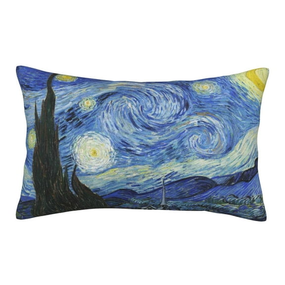Junzan The Starry Night Pillow Cases Standard Size, with Envelope Closure Bed Pillow Cases,14"X20"