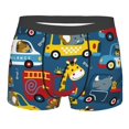 thumbnail image 1 of Junzan Vehicles Cartoon With Funny Drivers Mens Underwear Boxer Briefs For Men’s - Xx-Large, 1 of 9