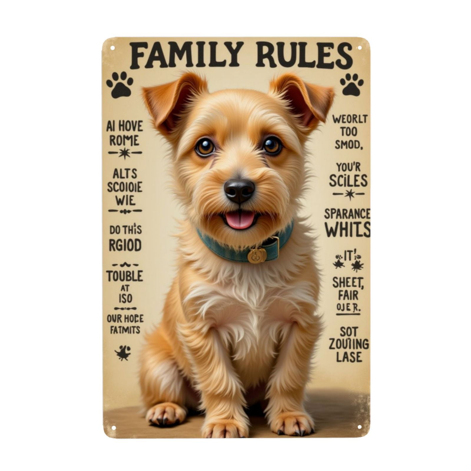 Panneau vintage en aluminium Jack Russell Terrier Coffee rétro pour cuisine, maison, jardin, bar, café, décoration cadeau pour homme et femme, 20,3 x 30,5 cm