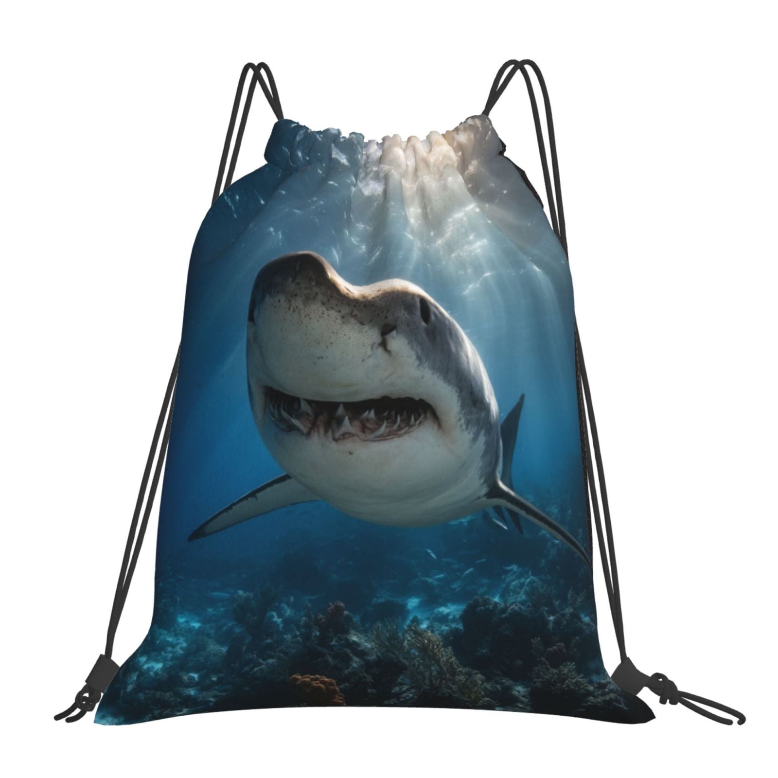 Juoritu Shark 3D Shark Sea Animals Ocean Sea Wave Water-Resistant ...