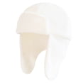 thumbnail image 1 of Juorvia Kids Trapper Hat Earflap Fleece Lined Warm Winter(3-5Years,White), 1 of 4