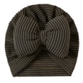 thumbnail image 1 of Juorvia Toddle Turban Hats with Bow Head Wrap Nursery(Free Size,Army Green), 1 of 2