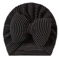 thumbnail image 1 of Juorvia Toddle Turban Hats with Bow Head Wrap Nursery(Free Size,Black), 1 of 2