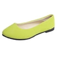 thumbnail image 1 of Juosiy Casual Flat Shoes for 2025 Women Slip on Round Toe Comfortable Walking Dress Ballet Shoes, 1 of 4