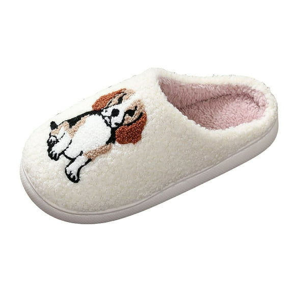 Juosiy Cozy Slippers for Women Warm Memory Foam Trendy Cute Fuzzy Winter Slip On House Shoes
