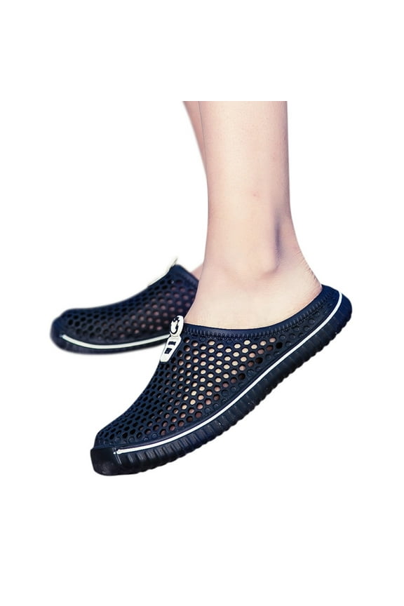 Mens Water Shoes Unisex Garden Clogs Mesh Summer Beach Sandals Shower Walking Non Slip Slippers