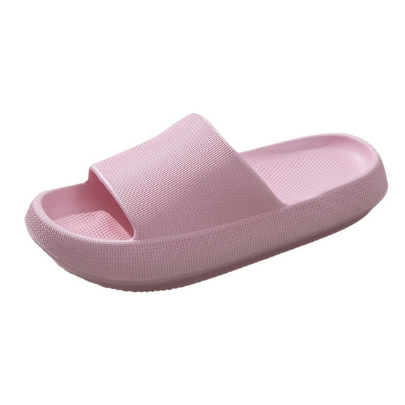 Juosiy Shower Slippers for Women and Men Non Slip Quick Drying Bathroom Sandals Thick Soft Sole