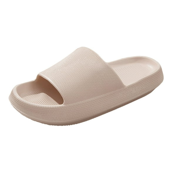 Juosiy Shower Slippers for Women and Men Non Slip Quick Drying Bathroom Sandals Thick Soft Sole