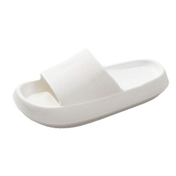 Juosiy Shower Slippers for Women and Men Non Slip Quick Drying Bathroom Sandals Thick Soft Sole