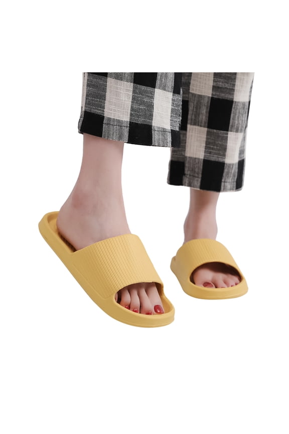 Slippers for Women and Men Comfortable Shower Shoes Indoor Slides Non Slip Bathroom Sandals