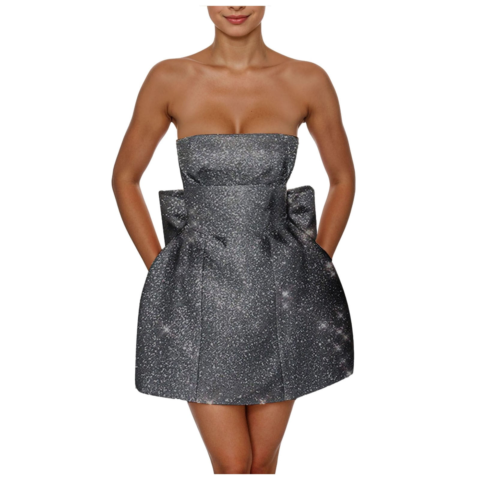 slim fit dress slacks Riley Mini Dress main image 0