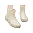 thumbnail image 1 of Juosiy Women's Ankle Rain Boots Walking Fishing Rubber Water-proof Outdoor Non Slip Work Shoes, 1 of 6
