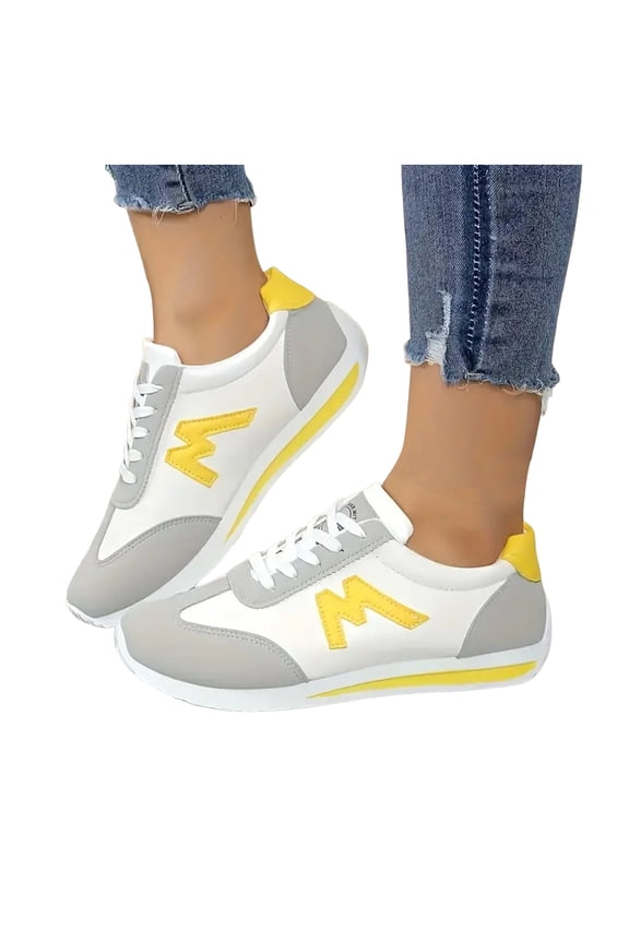 Women's Classic Retro Wedge Sneakers Casual Tennis Skate Shoes Breathable Walking Footwear