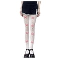 thumbnail image 1 of Juosiy Womens Cute Fashion Hollow-out Bow Pantyhose Spring and Autumn Lace Stockings, 1 of 6
