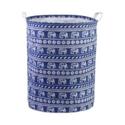 Jupean 19.68-Inches Laundry Basket, Collapsible Laundry Bag, Foldable Laundry Hamper, Folding Washing Bin,Collapsible & Convenient Home Organizer Containers for Kids Toys, Baby Clothing