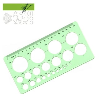 BE-TOOL 360 Degree Protractor Ruler Circle Measuring Tool for Drawing  Measure Engineering Plastic