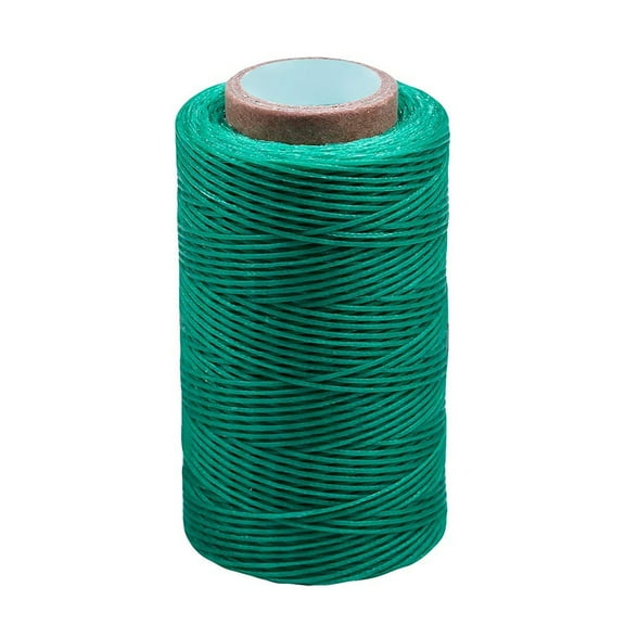Jupean Leather Sewing Waxed Thread, for Leather Craft DIY, Sewing Trim, Light Green