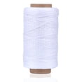 thumbnail image 1 of Jupean Leather Sewing Waxed Thread, for Leather Craft DIY, Sewing Trim, White, 1 of 6