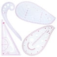 thumbnail image 1 of Jupean Ruler, Sewing Ruler, for Beginners Tailors Designers, 1 of 7