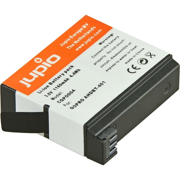 Jupio AHDBT-401 3.8V 1160mAh Lithium-Ion Battery for GoPro HERO4