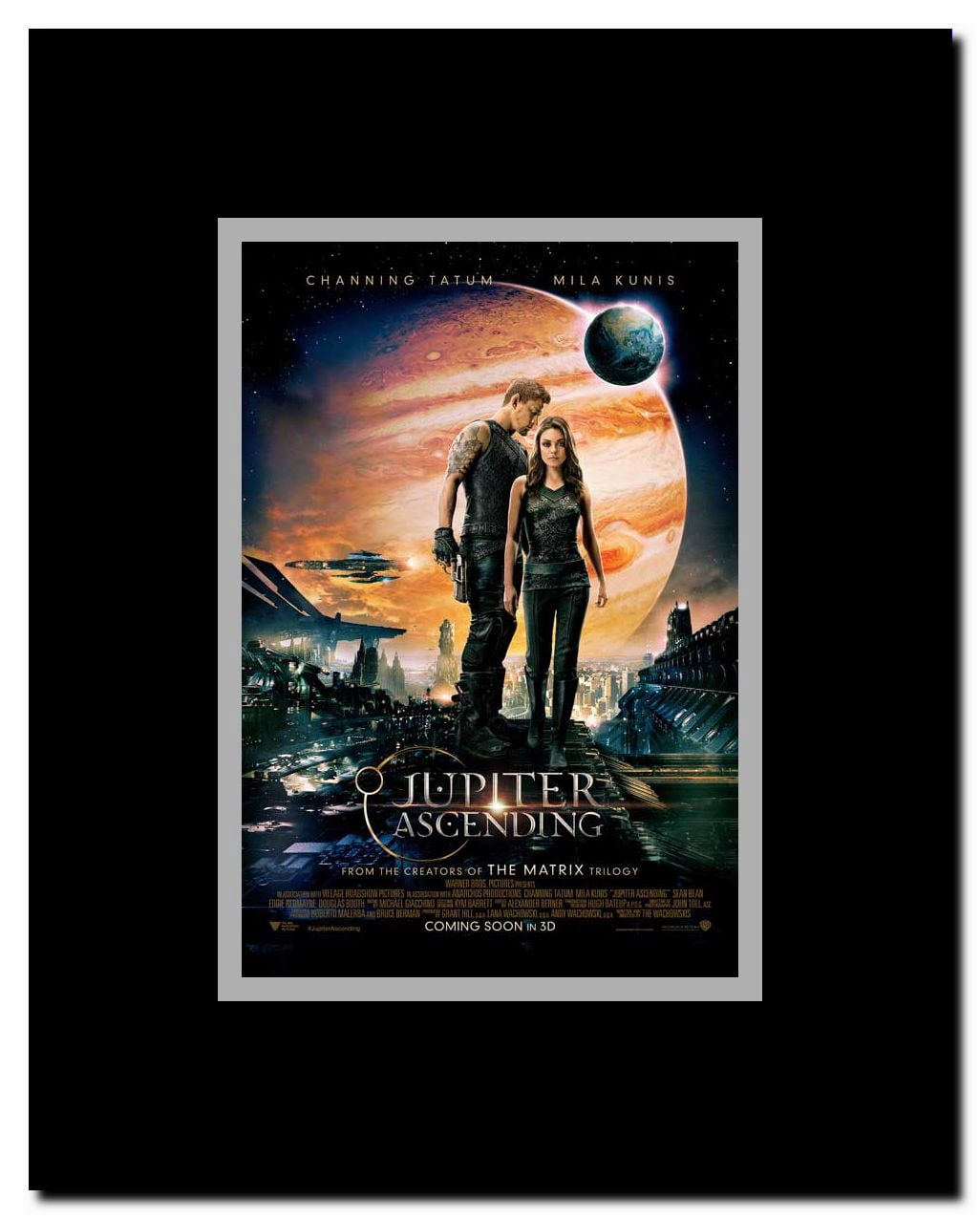 Jupiter Ascending Framed Movie Poster