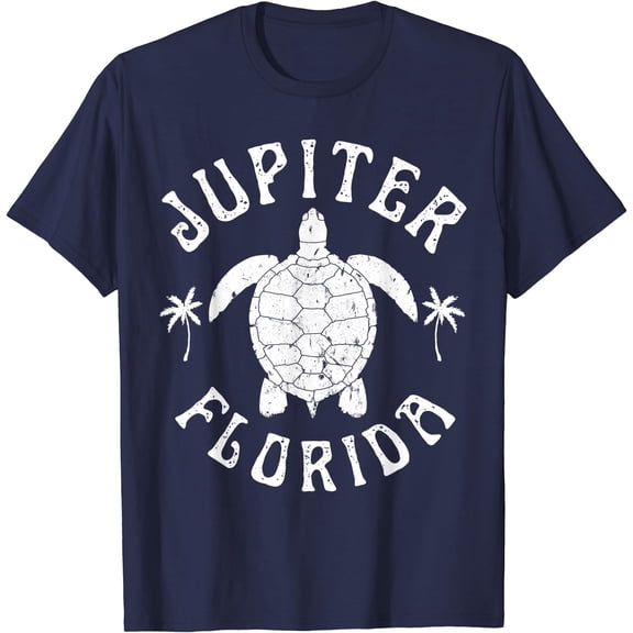 Jupiter Florida Beach Sea Turtle Summer Vacation T-Shirt