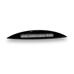Jupiter Lighting Prostar Quasar 12V LED RV Porch Light, 210 Lumens, 5000K, Black Housing, Exterior Entryway Light for Camper, Trailer, Motorhome (03-101B)