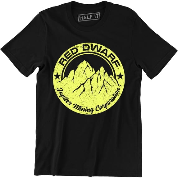 Jupiter Mining Corporation Funny Red Dwarf TV Corp Show Men's T-Shirt