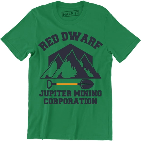 Jupiter Mining Corporation Funny Red Dwarf TV Corp Show Men's Tee Shirt